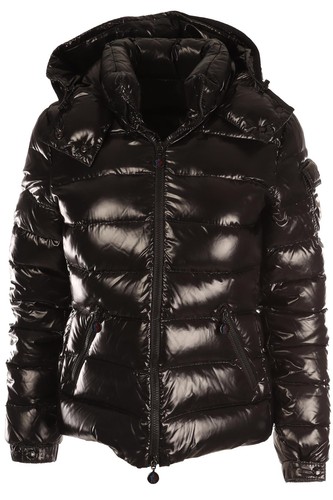 Moncler piumino imbottito nero - piumino,