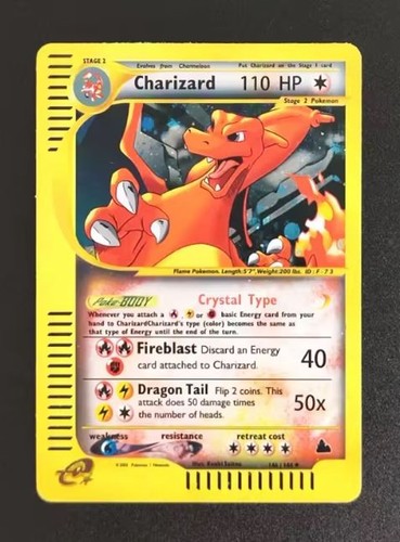 Pokémon charizard crystal - pokémon,