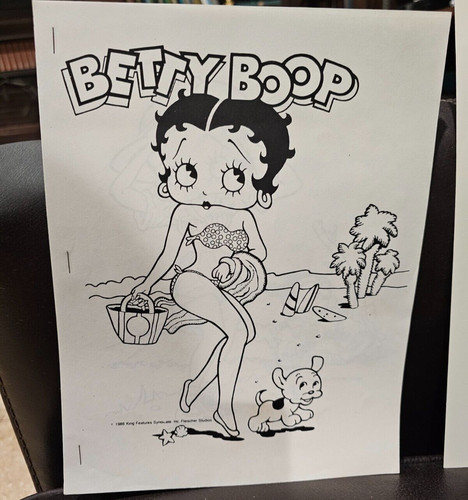 Betty boop 1986 fleischer - betty,