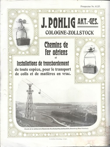 Pohlig colonia chemins de - colonia,