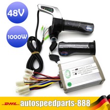DC 48V 1000W Motore Spazzolato Controller per Bici Elettrica e Scooter DHL ITA