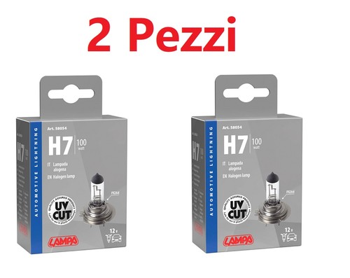 Lampadina alogena 100w - alogena, h7