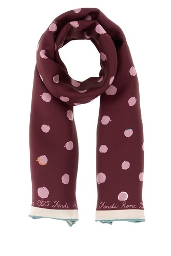 Fendi printed silk - printed,