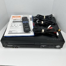 Panasonic DMR-EZ485V registratore combinato DVD VHS DVD testato/funzionante