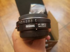 Metabones Speed Booster Nikon G - Micro 4/3 adattatore (aumenta l'apertura)