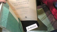 Miehes Taschenbuch der Botanik, Erster Teil: Morphologie, Anatomie, Fortpflanzun