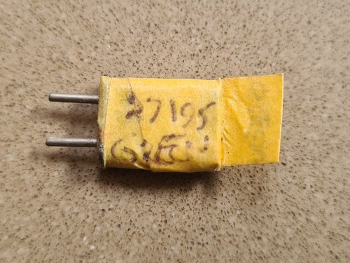 27mhz cristallo solo mhz - 1,