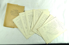 25 MAPPE MILITARI A.O.I AFRICA ITALIANA COLONIE WW2