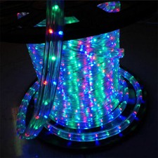 TUBO LED 20 METRI RGB LUMINOSO LUCI NATALIZIE ADDOBBI DA INTERNO E ESTERNO