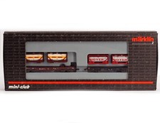 MARKLIN Mini-Club Gauge Z 82283 DB Set di carri merci con contenitori serbatoio, epoca V