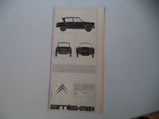 advertising Pubblicità 1964 CITROEN AMI6 AMI 6