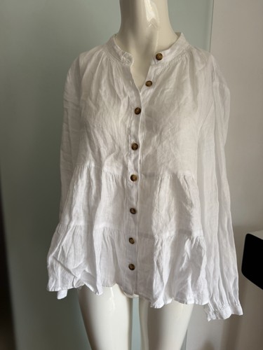 Camicia lino con - di,