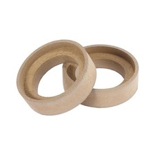 Pair 1 Inch Car Beige Recessed