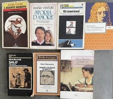 Lotto 7 libri della Biblioteca Universale Rizzoli vari generi. Vedi descrizione