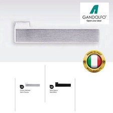 Coppia maniglie maniglia per porte interne mod. TORINO SLIM zama mini bocchetta