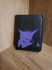 Portafoglio Slim Verticale Uomo Nero Gengar Pokemon