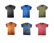 T-shirt multicolore lavaggio