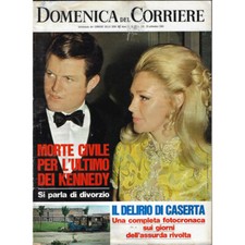 1969 * La Domenica Del Corriere (N°38) "Morte Civile per l'Ultimo dei Kennedy" R