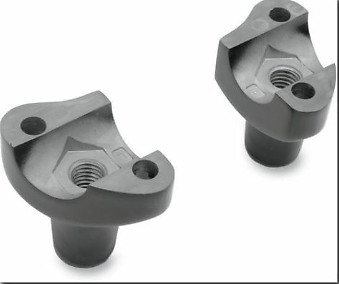 Riser manubrio neri harley - manubrio,