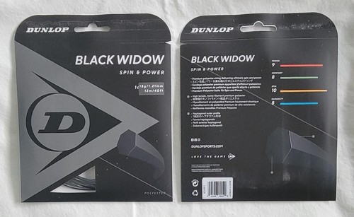 New dunlop black widow tennis - dunlop,