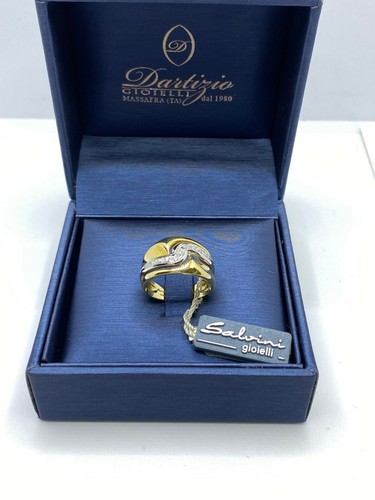 Anello salvini oro giallo - giallo, e