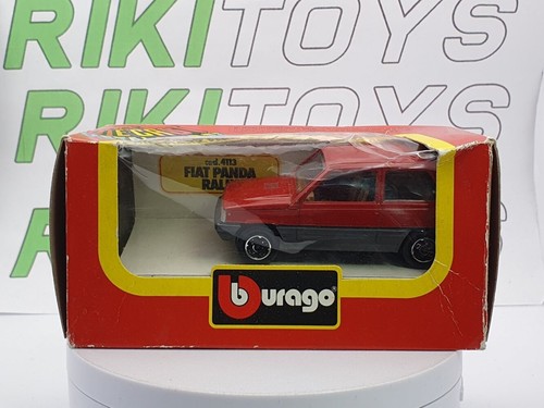 Fiat panda burago rosso - fiat,
