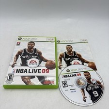 NBA Live 09 Xbox 360 completo