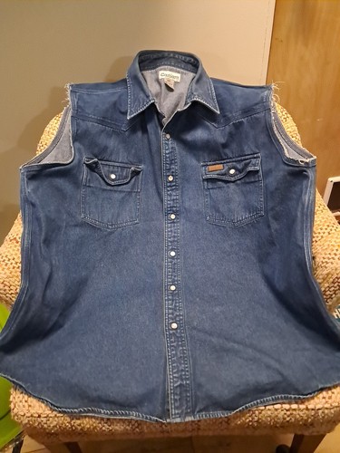 Gilet camicia jeans carhartt - gilet,