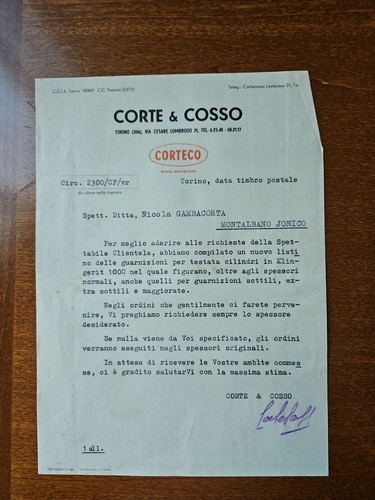 Corte cosso torino - cosso,