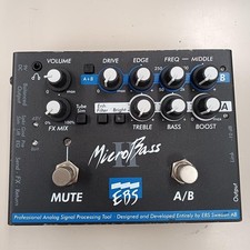 EBS MicroBass II Preamp Per Chitarra Elettrica Usato