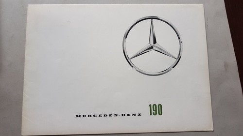 Mercedes 190 1961 depliant