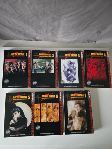 Battle royale manga - battle, set