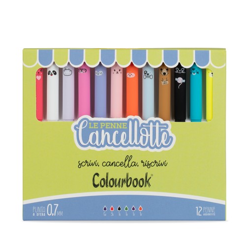 Colourbook cancellotte set - -,