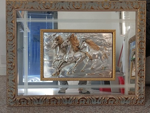 Quadro specchio argento 925 - argento,