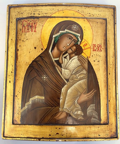Quadro icona russa - icona, madonna