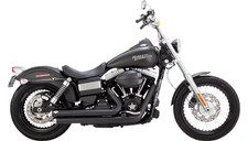Vance and Hines Black Bigshots VH47338 per modelli Dyna (2006 - 2017)