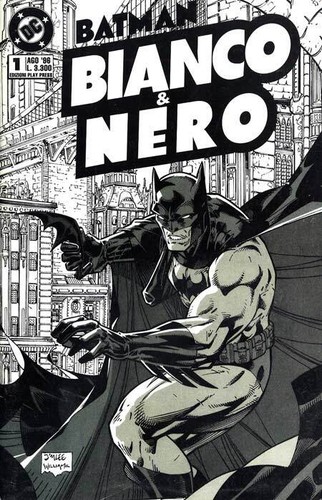 Batman bianco nero 01 dc - batman, #01