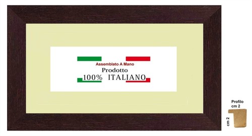 Cornice legno noce classica - cornice, in