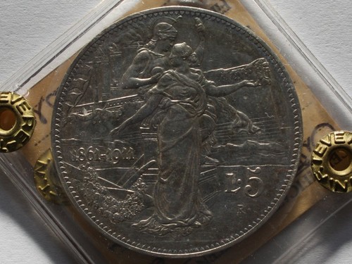 Lire 1911 argento - 5,