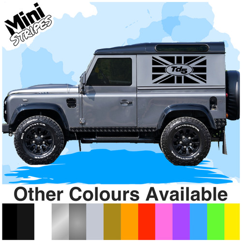 Defender td5 adesivi grafica - defender,