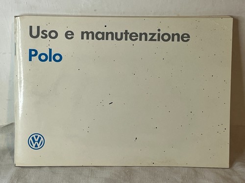 Volkswagen polo libretto - volkswagen,