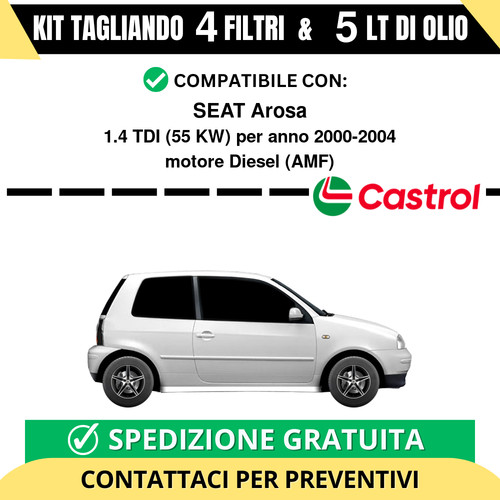 Tagliando per seat - seat, arosa