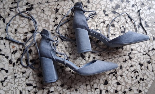 Tacchi decolté blu donna
