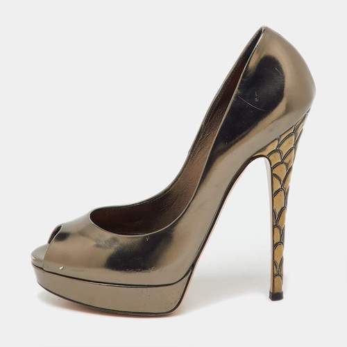 Décolleté casadei grigio - décolleté,