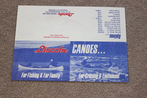 Volantino vendita canoe