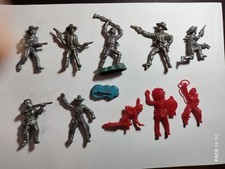 Lotto 10 soldatini  APS TEXAS - Anni 50/60 - ottime condizioni