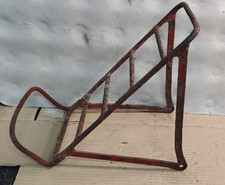 PORTAPACCHI ARTIGIANALE IN FERRO PER MOTO D'EPOCA