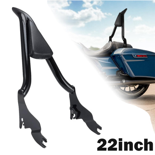 Schienale nero sissy bar - 22",