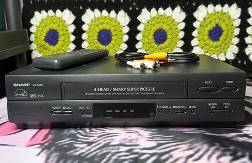 Sharp a560u lettore - vc-a560u, vhs