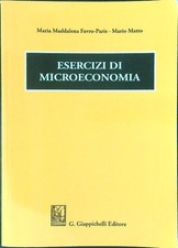 ESERCIZI DI MICROECONOMIA